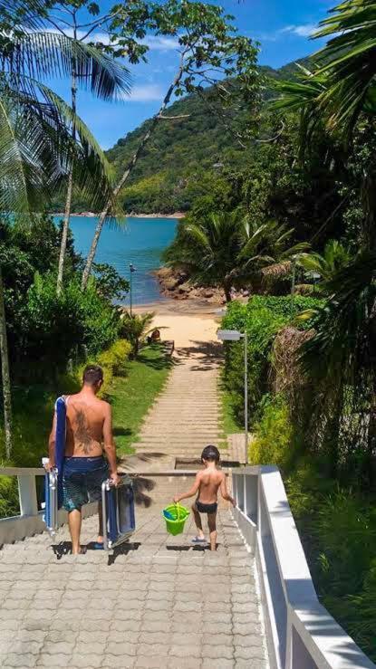Apartamento Novo , Poucos Metros Da Praia Com Wi Fi Ubatuba Exterior photo