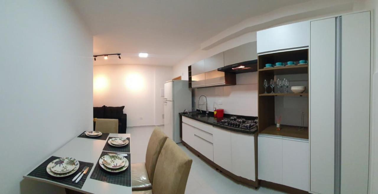 Apartamento Novo , Poucos Metros Da Praia Com Wi Fi Ubatuba Exterior photo